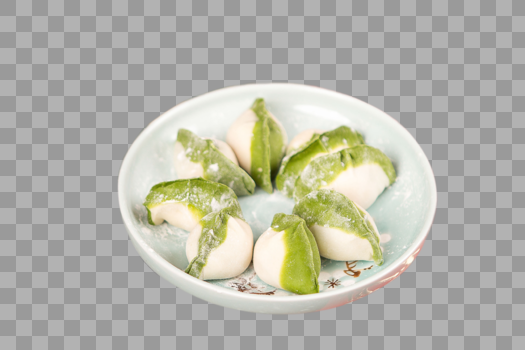 饺子陶瓷盘子美食图片素材免费下载