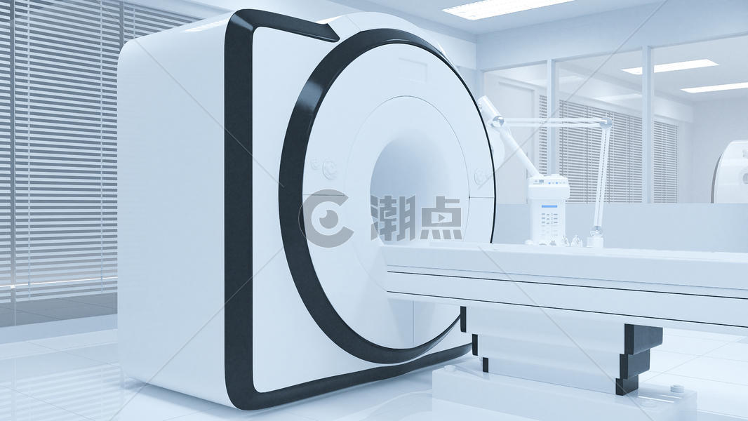 CT扫描医疗仪器场景图片素材免费下载