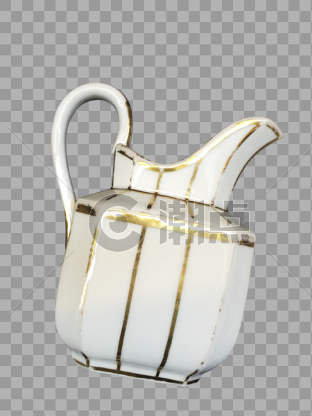 欧式古董倒奶壶 茶壶图片素材免费下载