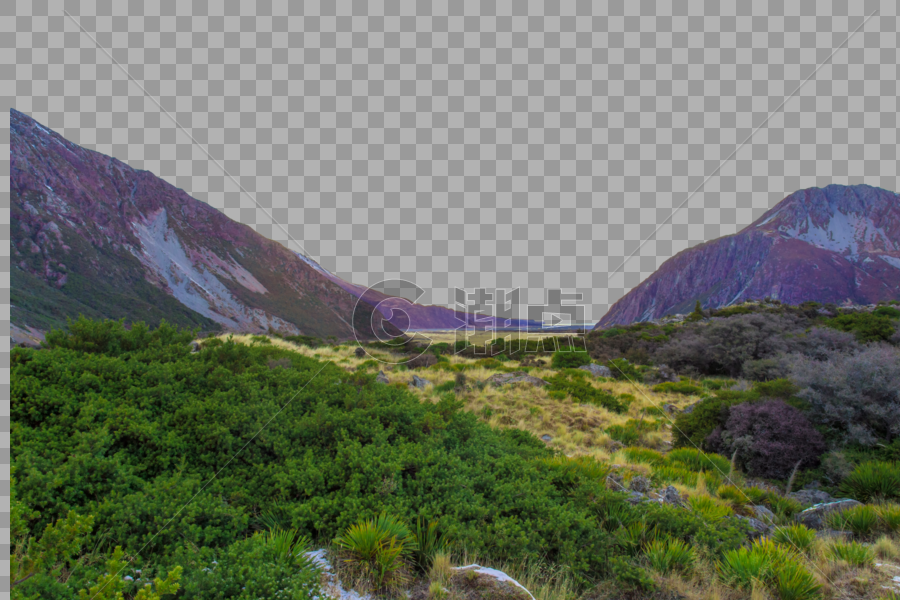 新西兰库克山峡谷图片素材免费下载