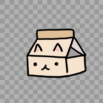 猫咪形态牛奶图片素材免费下载