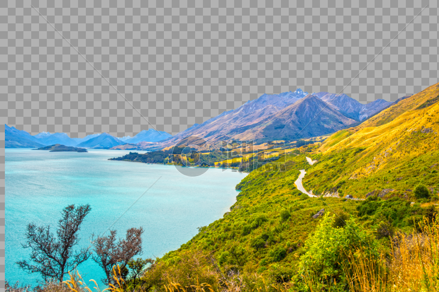 新西兰仙境格林诺奇美景图片素材免费下载
