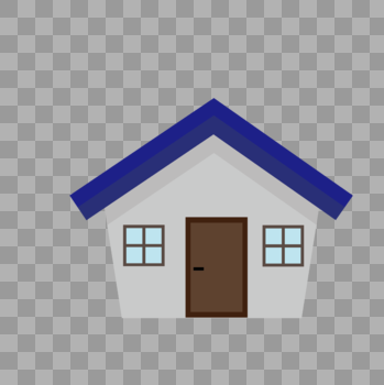 AI矢量图温馨小房子图片素材免费下载