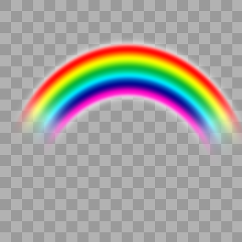 彩虹光效图片素材免费下载