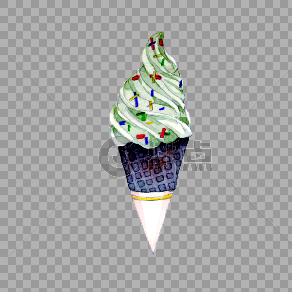 夏日清凉冰淇淋图片素材免费下载
