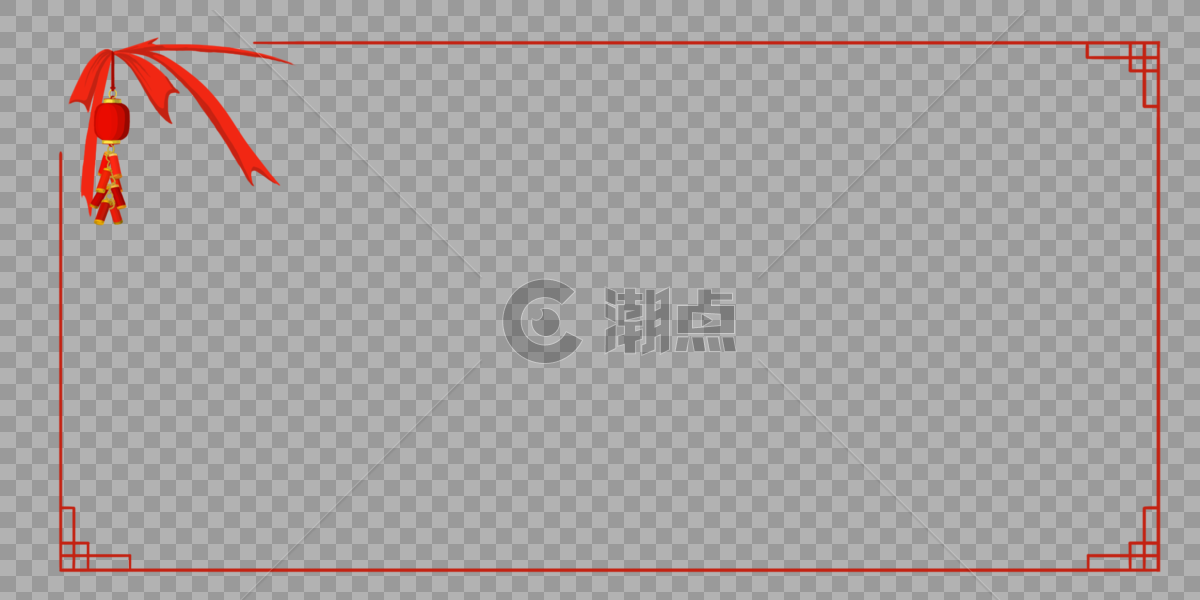 灯笼边框图片素材免费下载