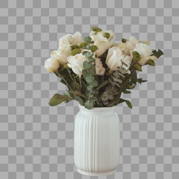 文艺清新的室内花卉图片素材免费下载