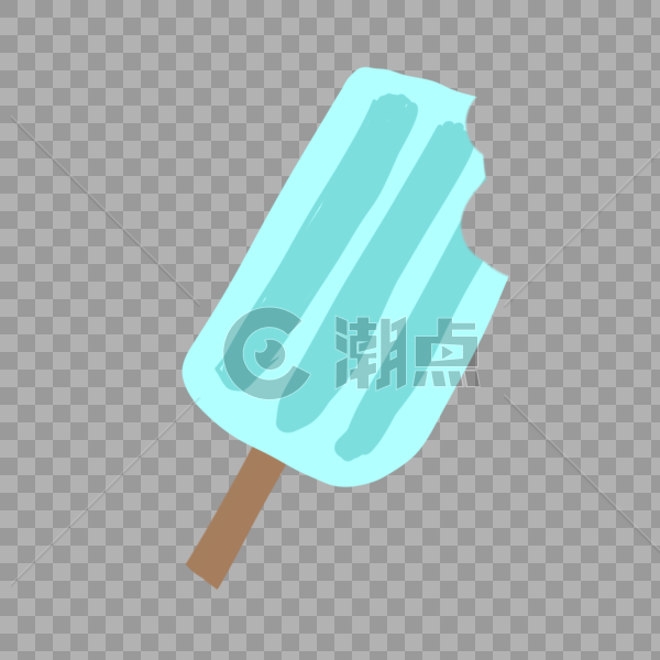 夏日手绘冰淇淋图片素材免费下载