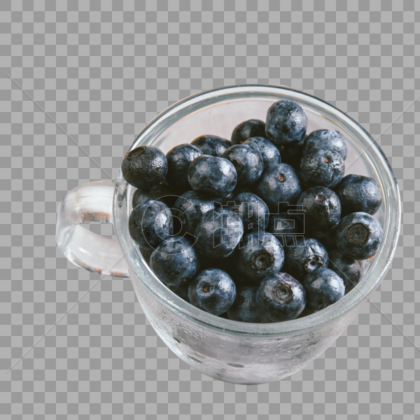 夏季蓝莓冷饮图片素材免费下载