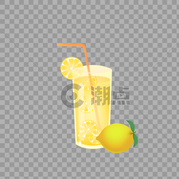 柠檬汁柠檬饮料图片素材免费下载