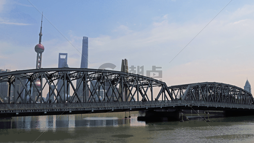 上海外白渡桥GIF图片素材免费下载