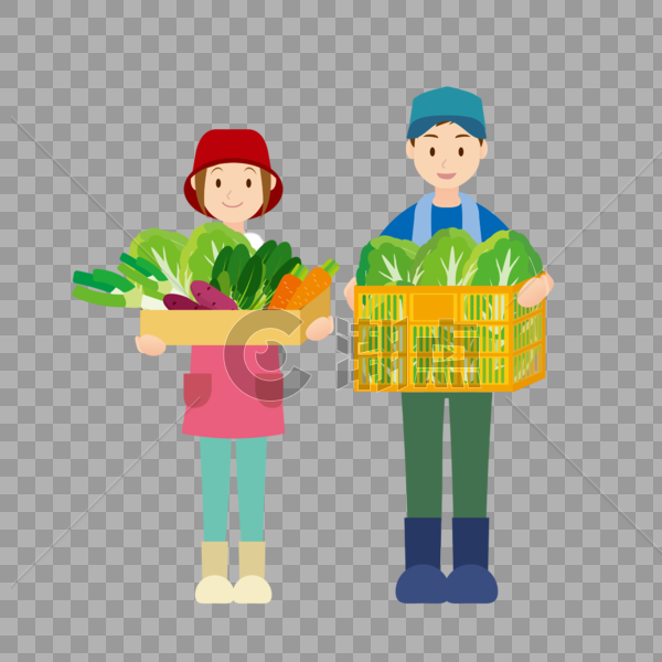 卖菜的农民图片素材免费下载