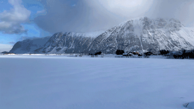 雪山GIF图片素材免费下载