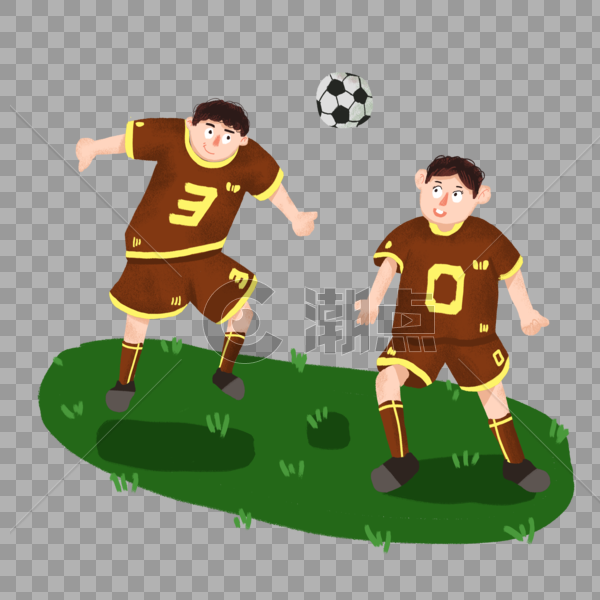 踢足球的男生图片素材免费下载
