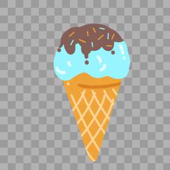 夏日里的冰淇淋图片素材免费下载