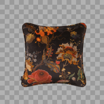 日式花纹抱枕图片素材免费下载