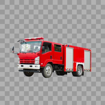 整装待发的消防车图片素材免费下载
