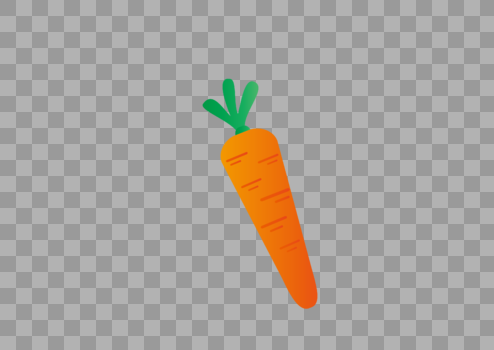 AI矢量图蔬菜果类元素胡萝卜图片素材免费下载