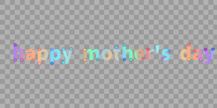 母亲节字体设计图片素材免费下载