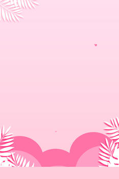 清新粉色植物背景图片素材免费下载