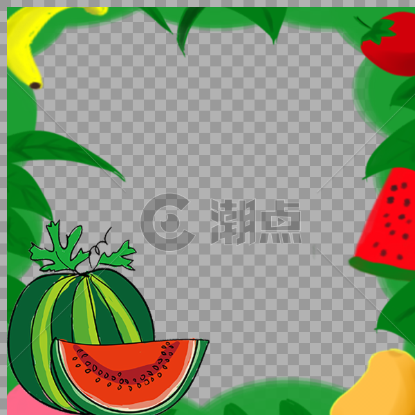 水果边框图片素材免费下载