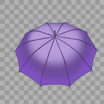 紫色雨伞图片素材免费下载