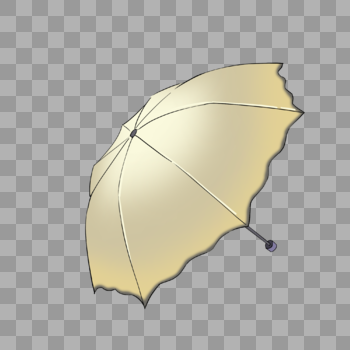 乳白色雨伞图片素材免费下载