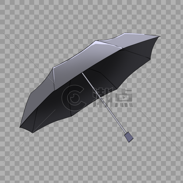 黑色雨伞图片素材免费下载