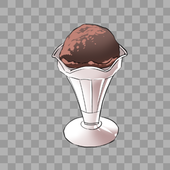 巧克力球冰饮图片素材免费下载
