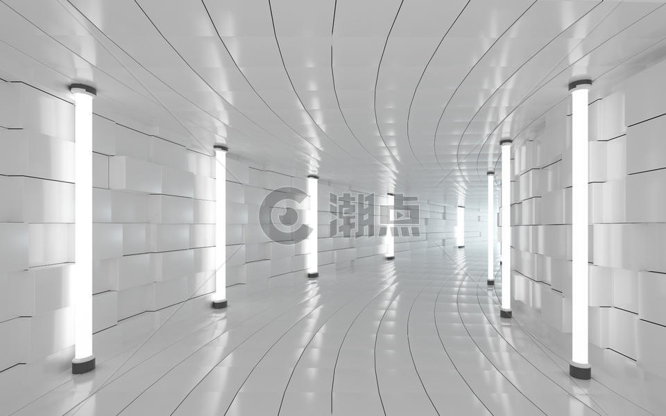 科技隧道空间图片素材免费下载