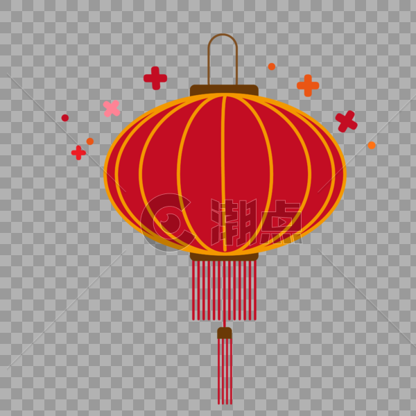 中国传统红色灯笼图片素材免费下载