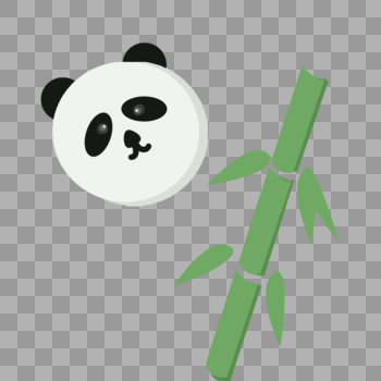 熊猫和竹子图片素材免费下载