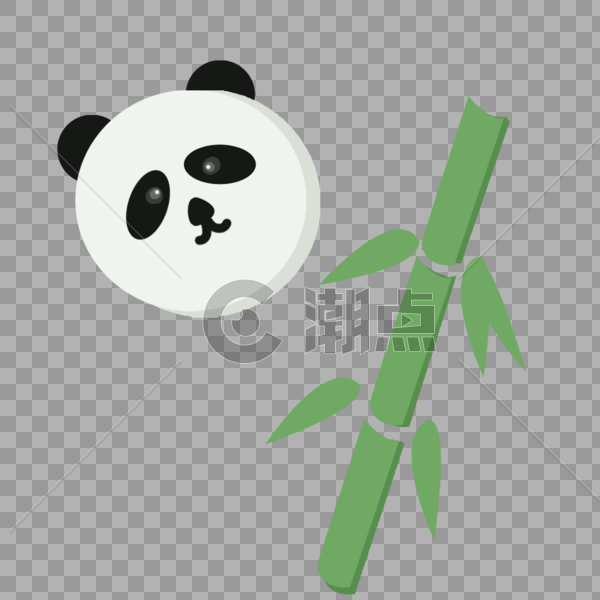 熊猫和竹子图片素材免费下载