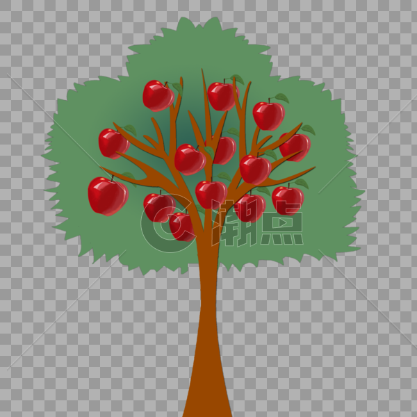 苹果树植物装饰图片素材免费下载