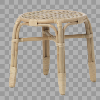 竹制凳子图片素材免费下载