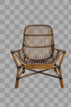 竹制椅子大班椅图片素材免费下载
