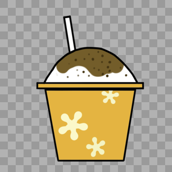 夏日清新巧克力冰淇淋图片素材免费下载