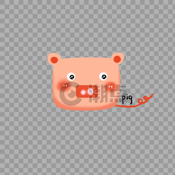 猪猪表情包图片素材免费下载