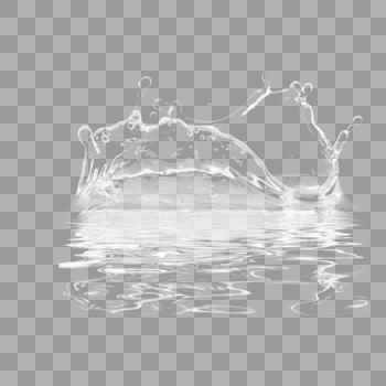 水波元素图片素材免费下载