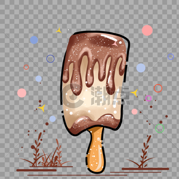 巧克力冰淇淋图片素材免费下载