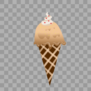 夏天布丁冰淇淋图片素材免费下载