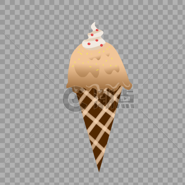 夏天布丁冰淇淋图片素材免费下载