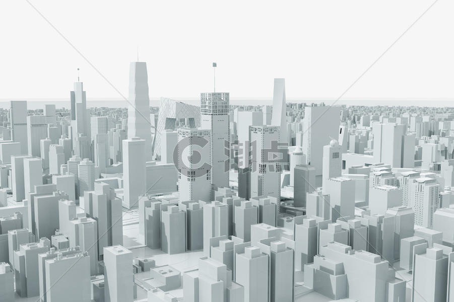 特色城市模型图片素材免费下载
