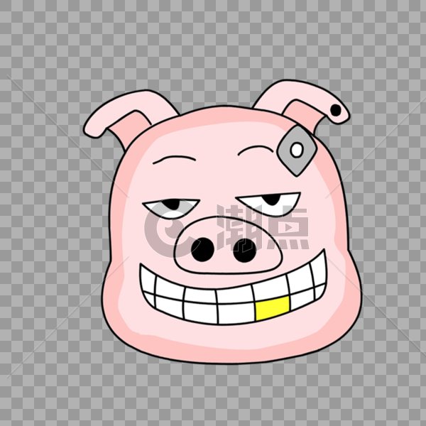 猪表情包图片素材免费下载
