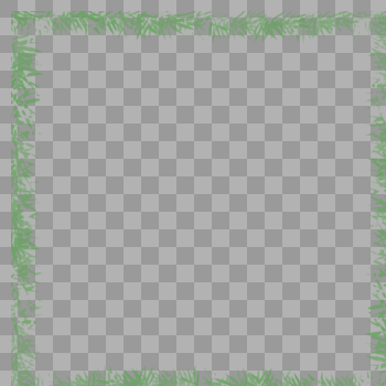 绿色野草边框图片素材免费下载