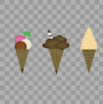 巧克力冰淇淋图片素材免费下载