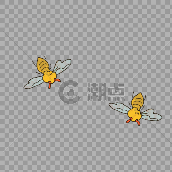 飞翔的蜜蜂图片素材免费下载