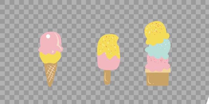 冰淇淋冷饮图片素材免费下载