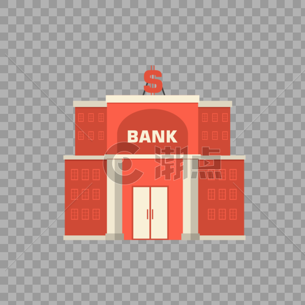 银行矢量建筑图片素材免费下载
