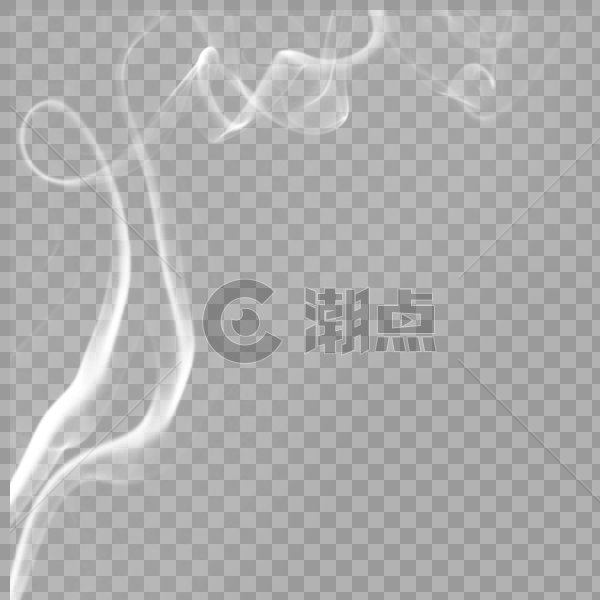 白色烟雾光效图片素材免费下载